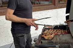 Sonntag Abend: Herr Zehender grillt für uns